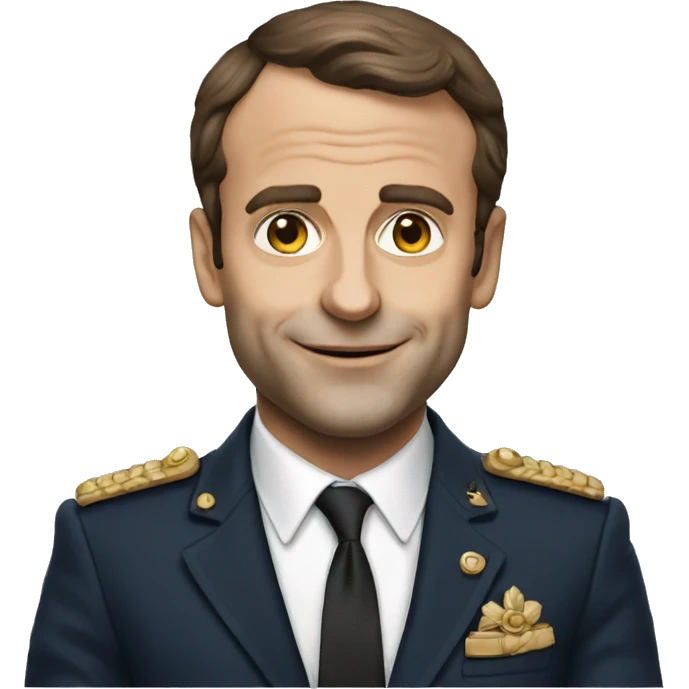 Emanuel Macron  emoji