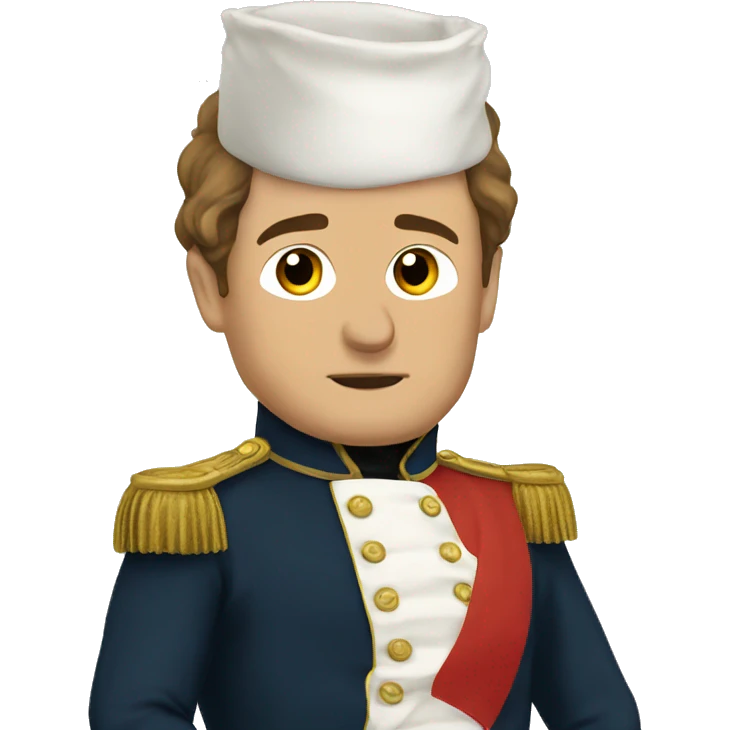 Napoleon in a dress emoji