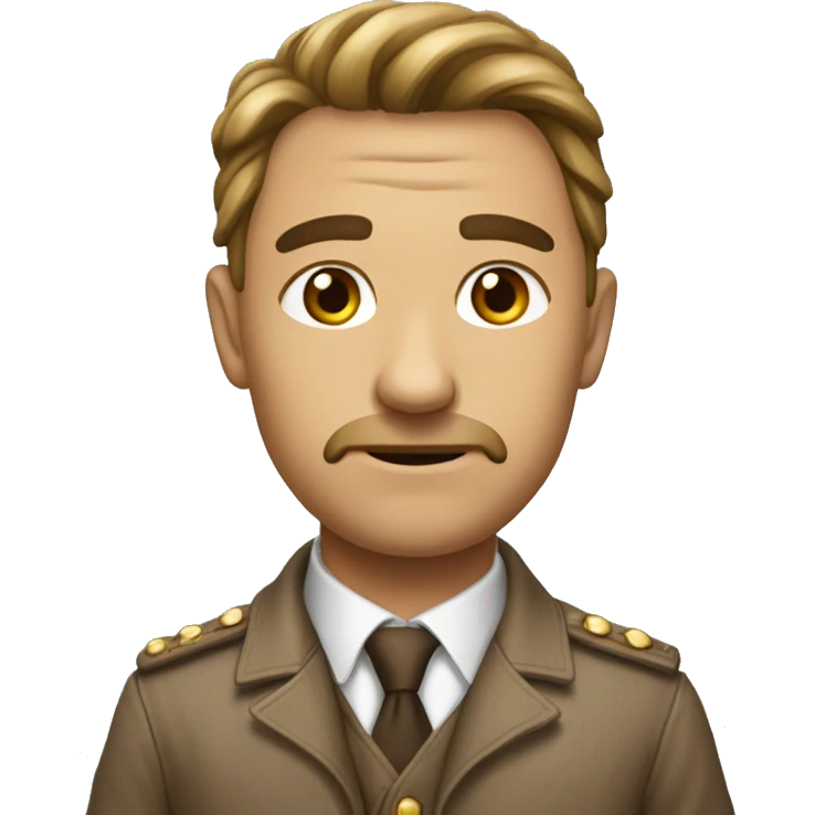 коричневый пудель emoji