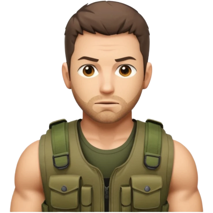 Chris redfield resident evil emoji