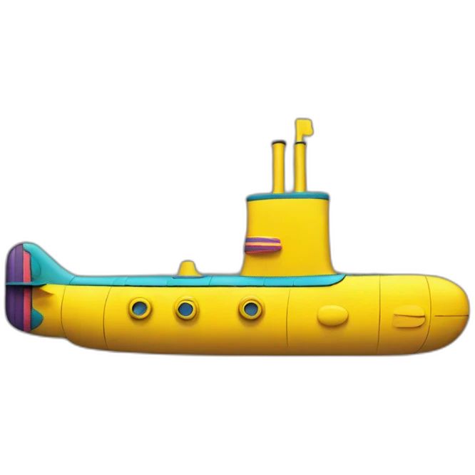 Yellow submarine emoji