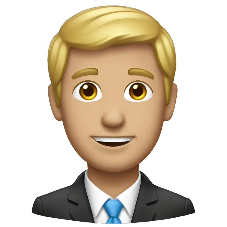 Un político  emoji
