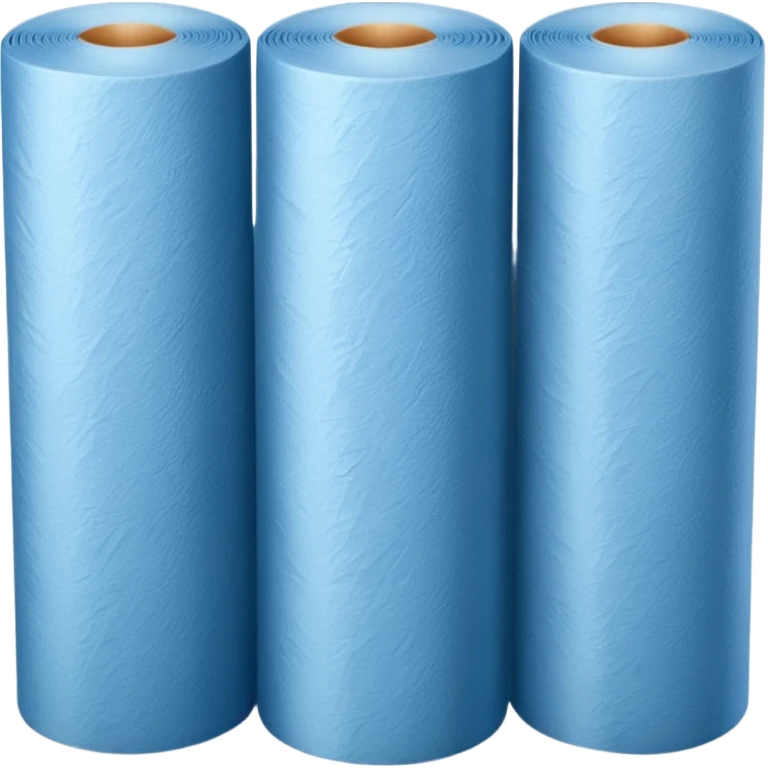 A roll of blue wallpaper  emoji