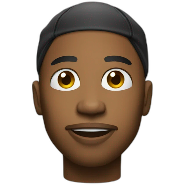 a rapper emoji