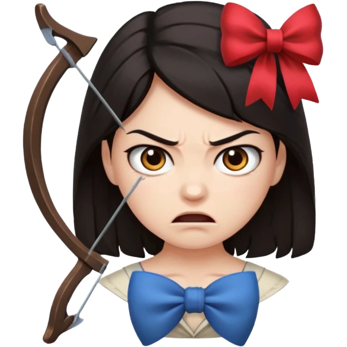 🎀😠 emoji