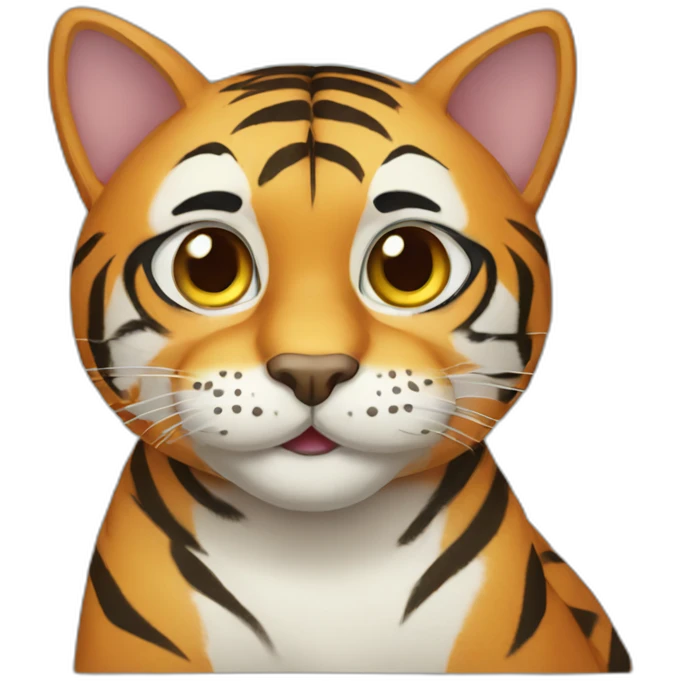 Tiger cat emoji