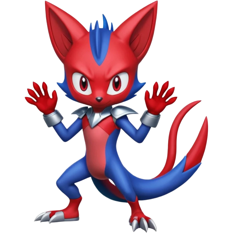 Scizor-Sonic-Sneasel-fusion (full body) emoji