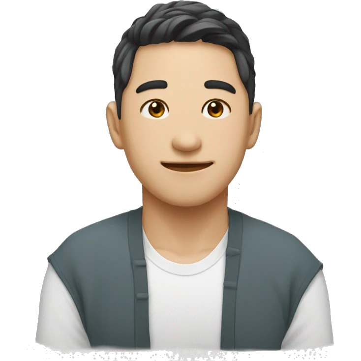 앞머리 깐 청년 emoji