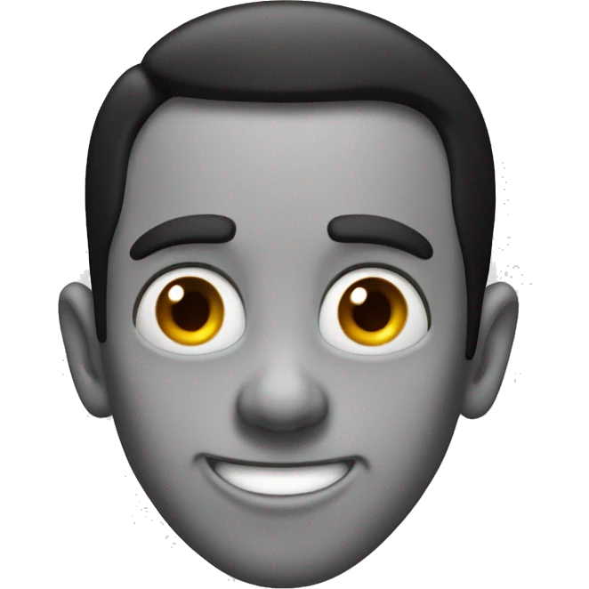 goofy face emoji