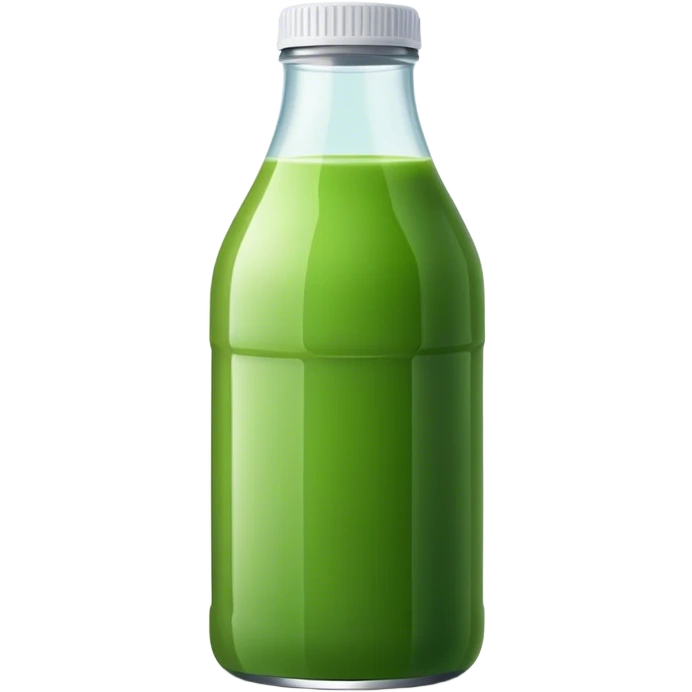 Bottled green juice emoji