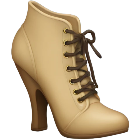 Lady in a shoe emoji