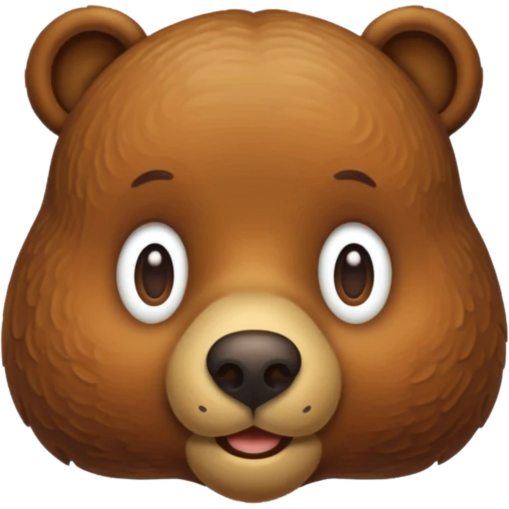 A Bear That Looks Like A Peanut emoji