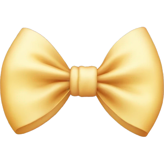 Cute bow emoji