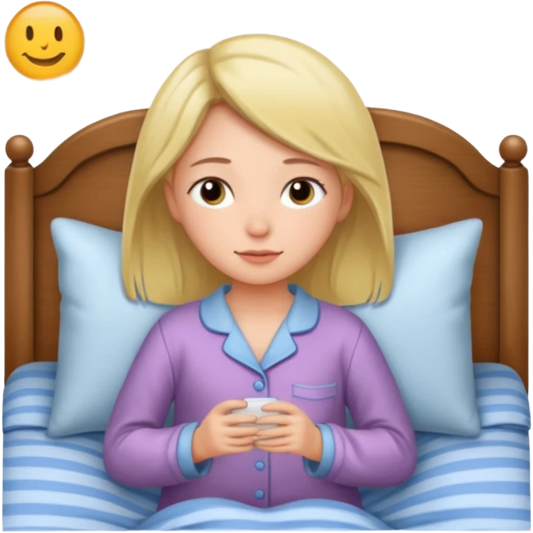 Bedtime girl  emoji