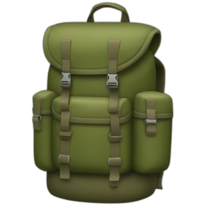 army rucksack emoji