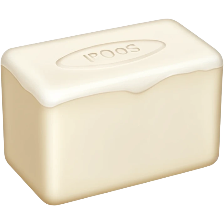 white soap emoji