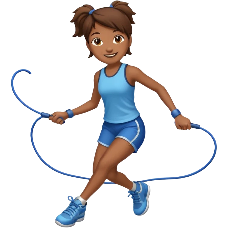Jump rope emoji