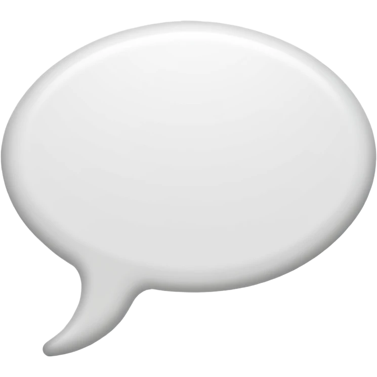 Speech balloon emoji