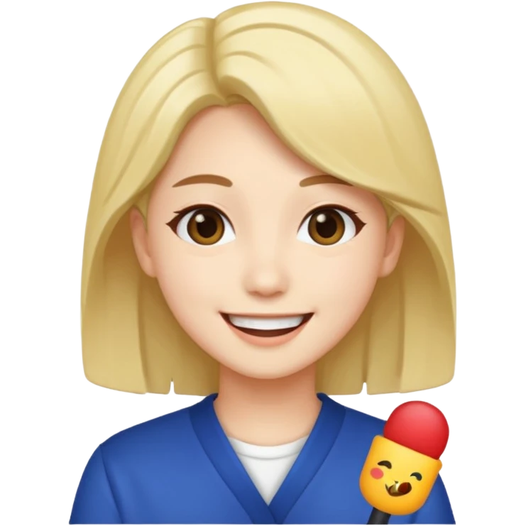 A K-pop singer emoji