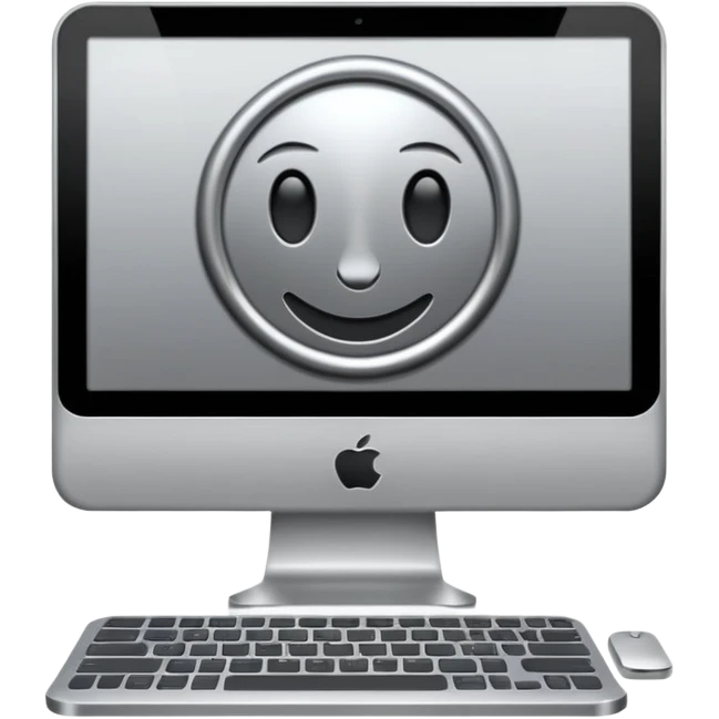 un PC  emoji