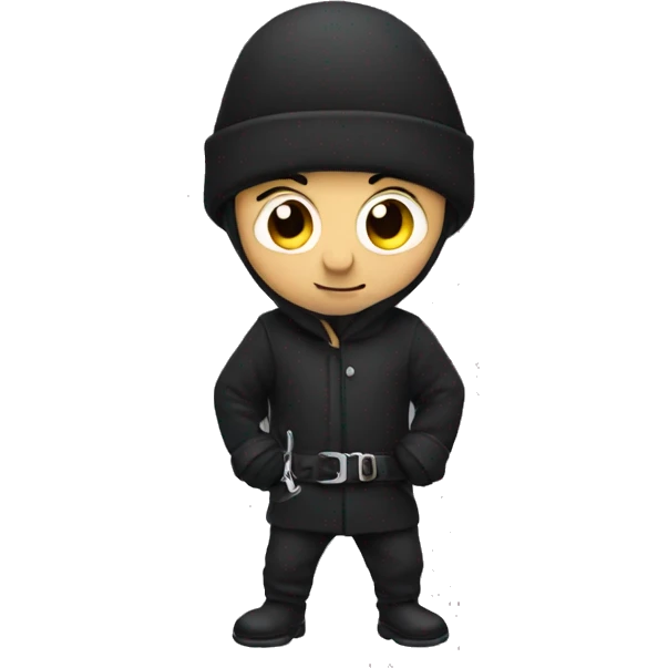 Burgler emoji