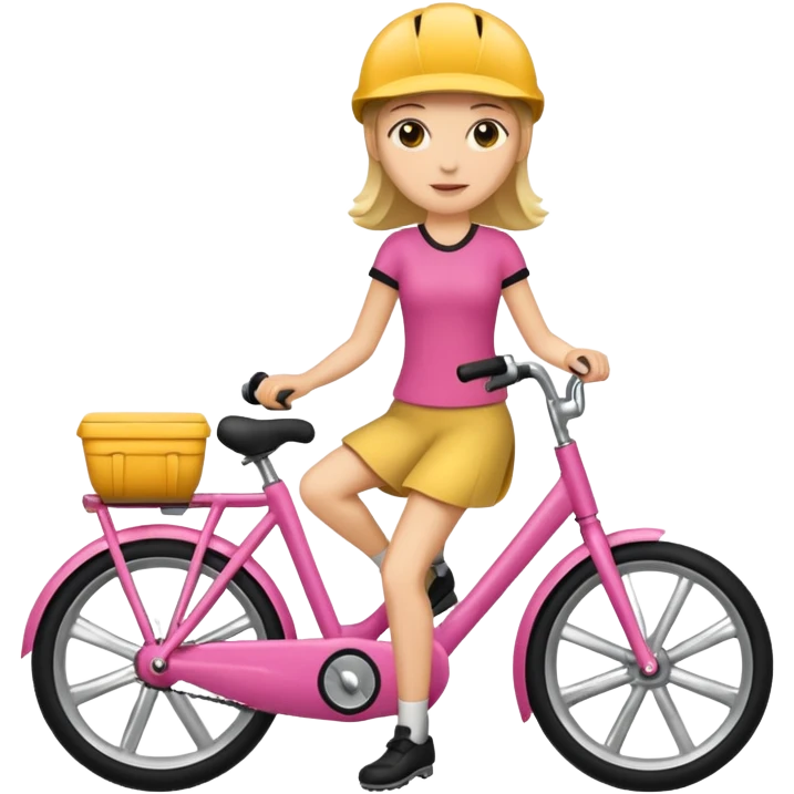 Grab bike women emoji