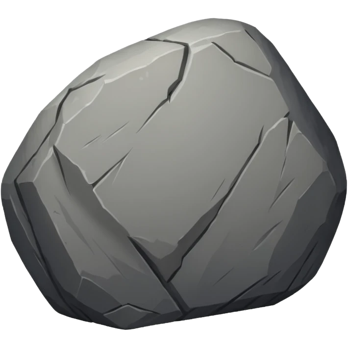 create a dnd style boulder.png using 48x48 pixels size emoji