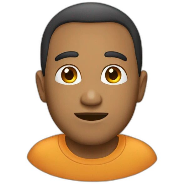 Adesivo trasparente emoji