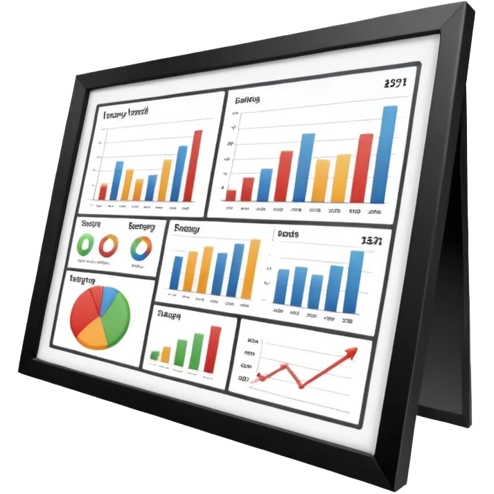 business strategy bord white emoji