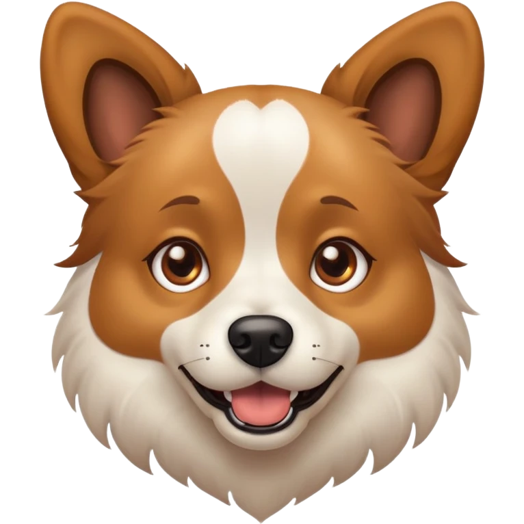 A sarcastic dog mocking your intelligence emoji