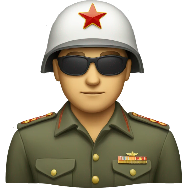 the USSR Soldier emoji