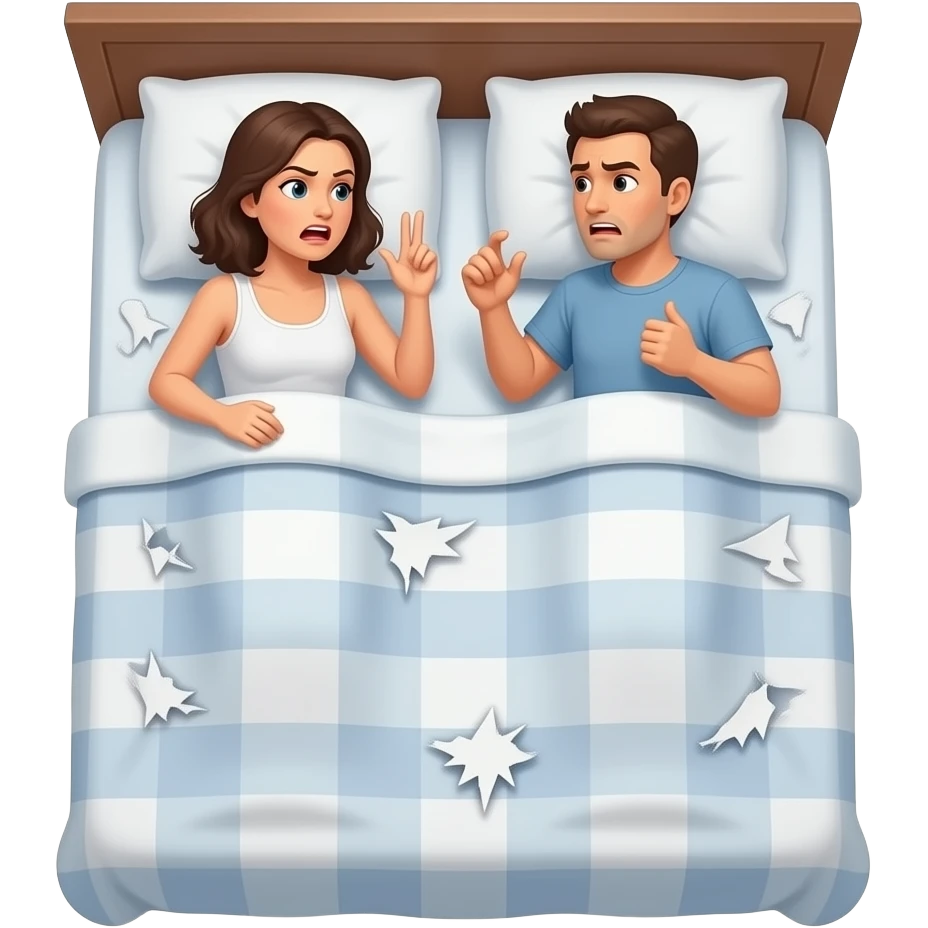 Las peleas se solucionan en la cama emoji