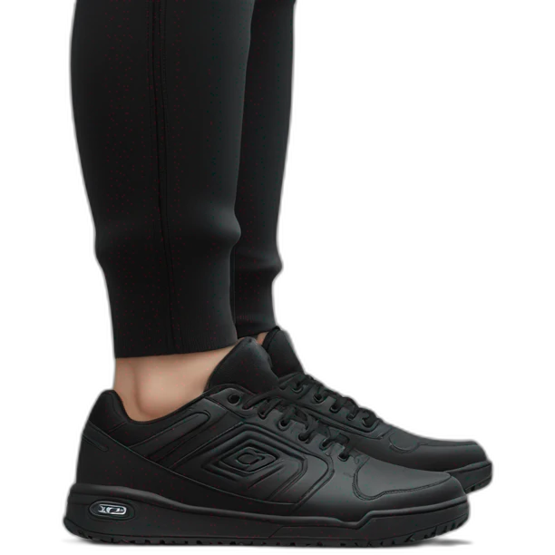 umbro tactical sneakers, black emoji