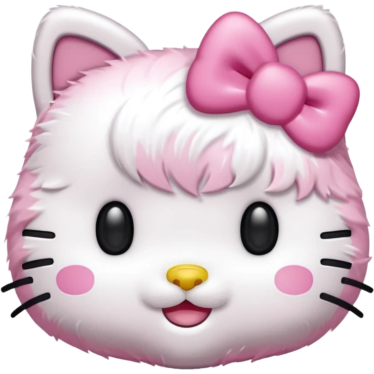 hello kitty happy emoji