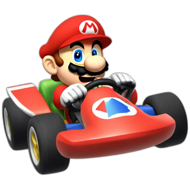 Mario kart volant emoji