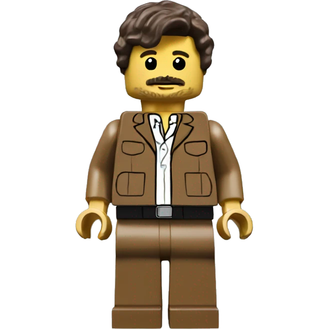 PEDRO PASCAL lego full body emoji