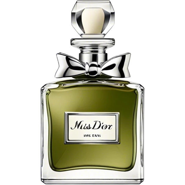 Miss dior perfume olive color  emoji