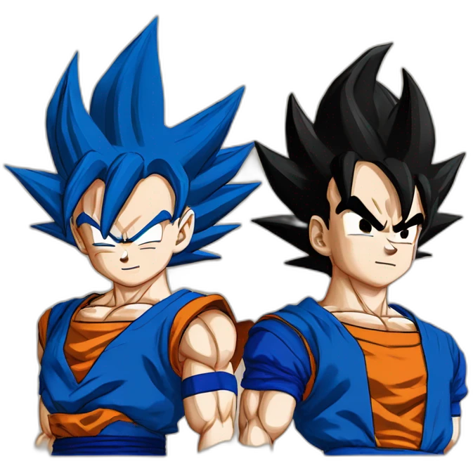 Goku vegeta emoji