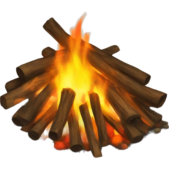 holi bonfire  emoji