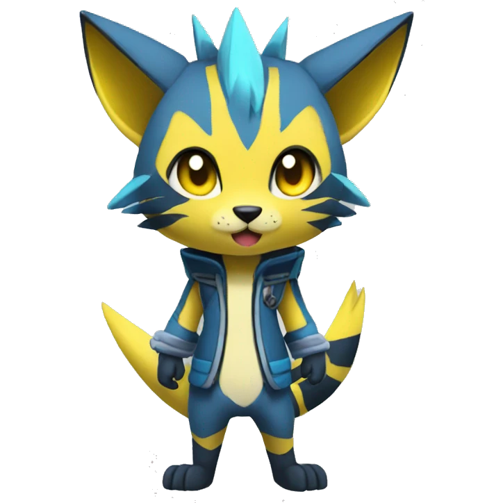 Zeraora full body emoji