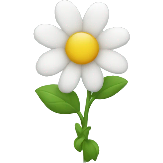 Welcome flower emoji