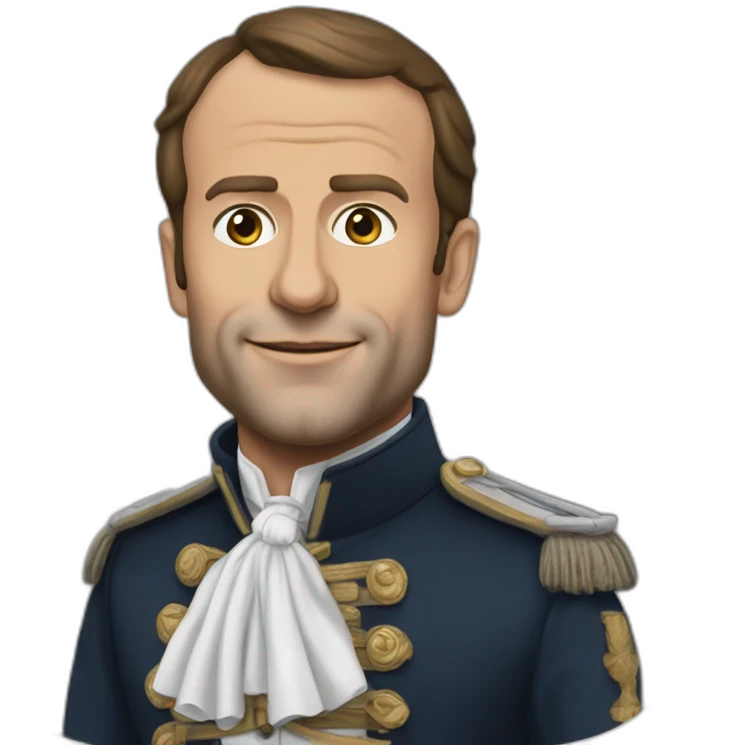 Macron Le Manu ras le bol emoji