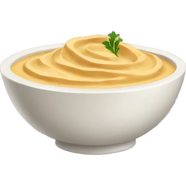 Bowl of hummus emoji