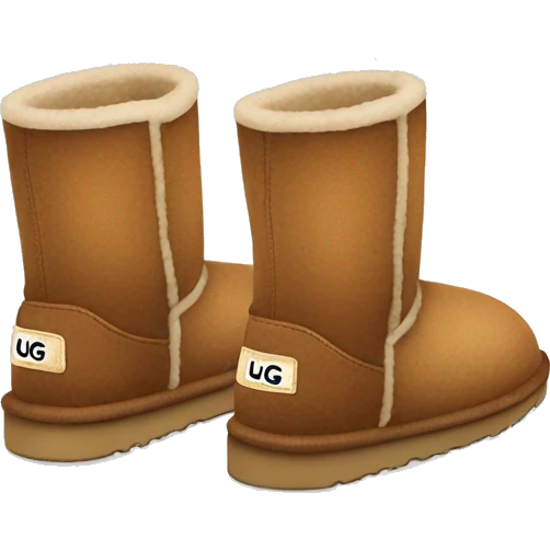 ugg silppers emoji