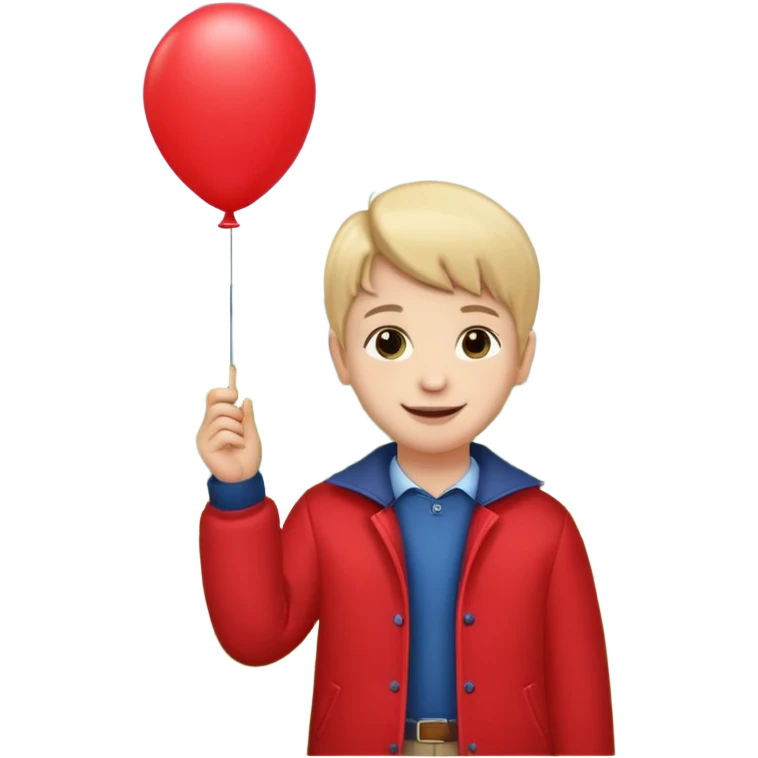 Child + balloon, Park Visitors. emoji