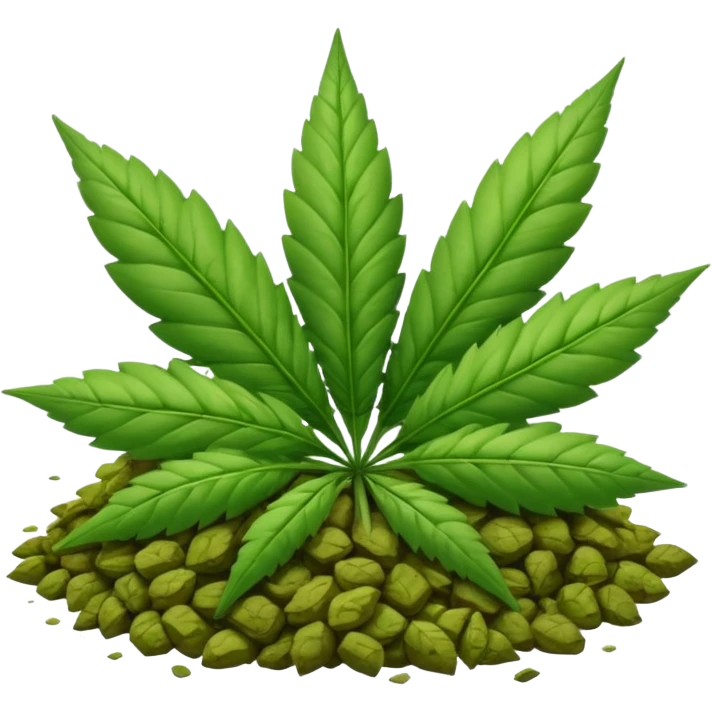 Weed only emoji