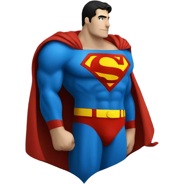 Superman heart emoji