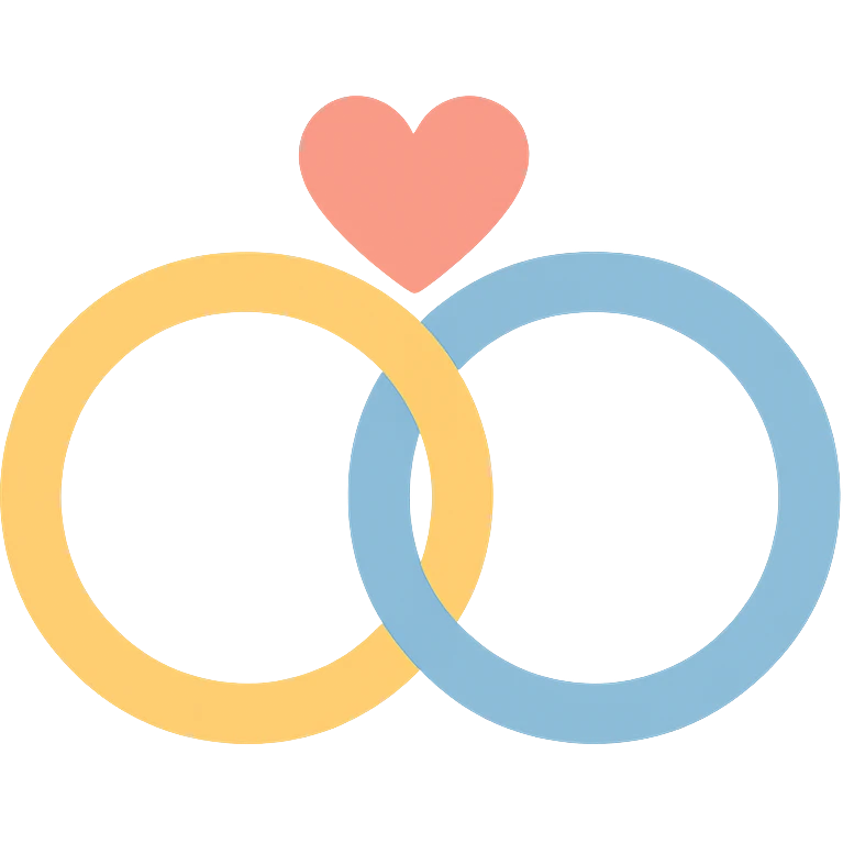 wedding rings emoji