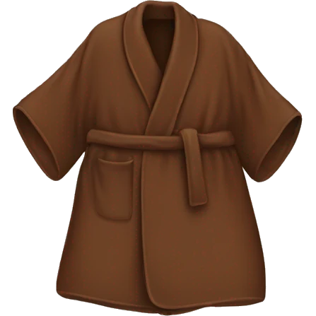 brown lap robe emoji