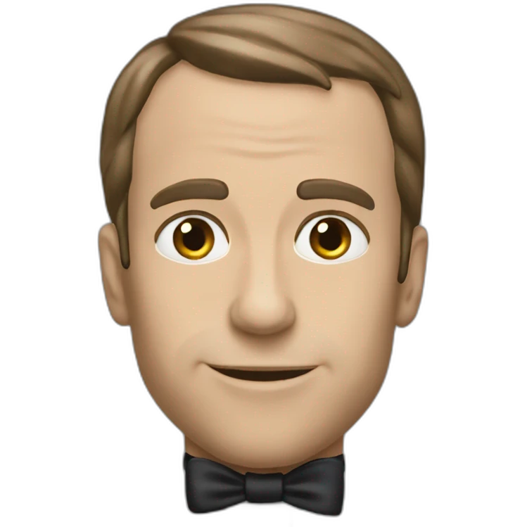 Macron tous nue emoji